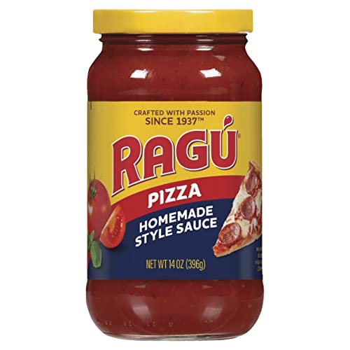 Ragu Homemade Style Pizza Sauce, Perfect for Quick and Easy Italian Pizza at Home, 14 OZ