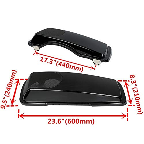 Cubiertas para altavoz de alforjas 5x7 pulgadas TCMT miniatura 4