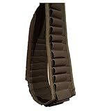  CAZA Y AVENTURA Canana Porta Cartuchos en Cordura de Color Verde, para Calibre 20
