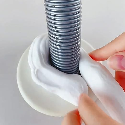 Image of Wall Hole Sealing Cement Clay Sealant, Waterproof crack Repair Putty for Filling Holes, Cracks & Gaps Around AC, Windows, Doors & Pipes, Easy Molding Sewer Mending Plasticine (10,White)