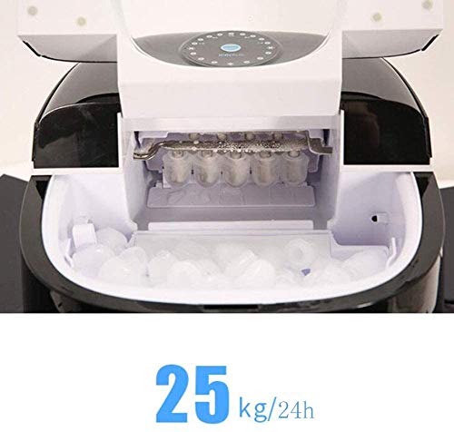 Máquina portátil automática de hielo 25kg/día miniatura 3