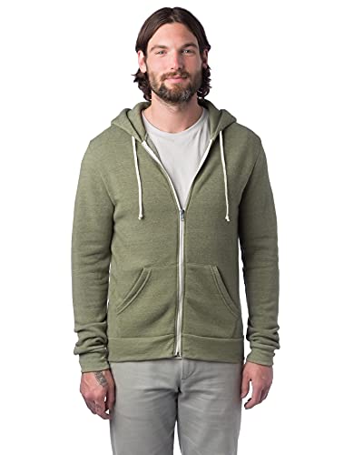Image of Alternative All Gender Adult's Rocky Eco-Fleece Zip Hoodie