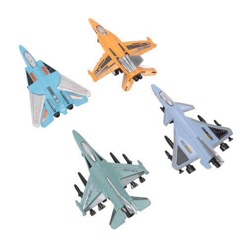 Pilipane Modèle de Chasseur réaliste en Alliage Exquis, modèle de Jet interactif Amusant à Friction, Jouet d'avion en métal, Statue d'avion pour Les Tout-Petits et Les Enfants