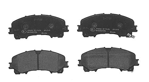 Plaquette de frein Brembo P 56 106 pour stopper les sifflements et réduire la distance d'arrêt