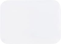 Vista 34 de Plasticpro Plastic Serving Trays - Serving Platters Disposable Party Dish White, (4, Round Black Tray with Gold Rim)