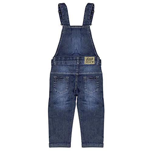 Jardineira Look Jeans Longa Jeans - UNICA - 03