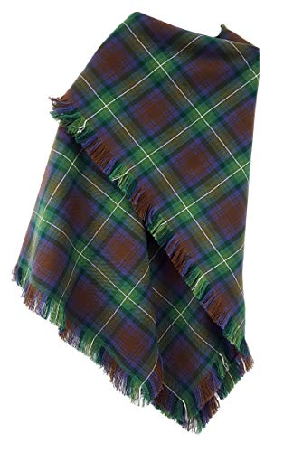The Celtic Croft Isle of Skye Homespun Tartan Shawl