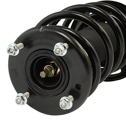 Image of TRQ Front Driver and Passenger Side Strut and Spring Assembly Set | For 13-19 Ford Flex 13-19 Lincoln MKT