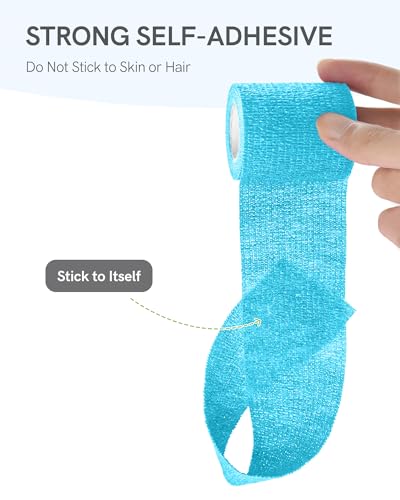 Image of FriCARE Self Adhesive Bandage Wrap, Medical Tape in First Aid Kit