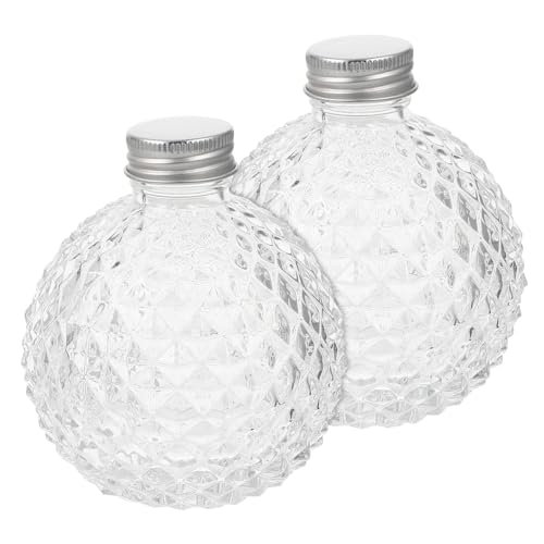 Unomor Diy Wine Bottles Glass Jars Cork Stopper 8 Oz Jars for Wine Storage Healthy