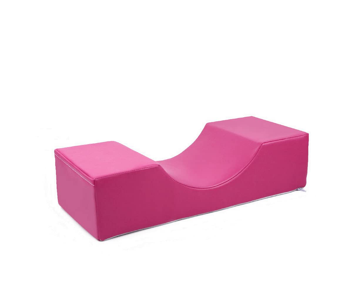 ausuky Eyelash Extension Special Pillow Grafted Salon Lash U Shaped Pillow Shelf Pads (Pink Leather)