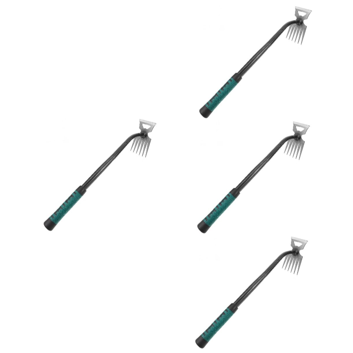 Toddmomy 4stücke Gartenwerkzeug Robuste Gartenhacke Für Effektives Jäten Ergonomischer Handgriff Für Unkrautentfernung Und Pflanzenpflege