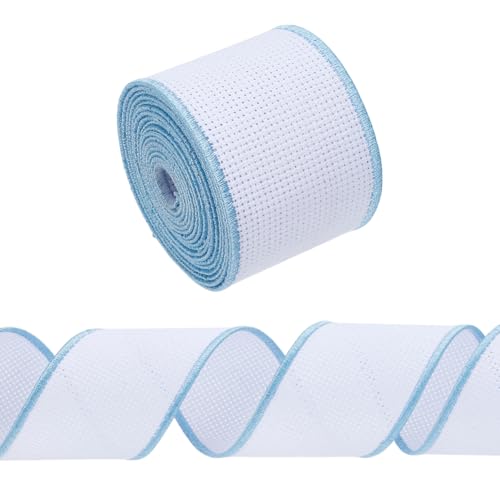 Tissu point de croix coloré de 2m pour loisirs créatifs et décoration intérieure