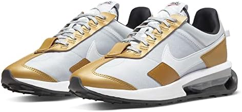 Nike Womens Air Max Pre-Day Shoe, Pure Platinum/White/Gold, 7 US | Image 1