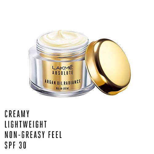 Image of Lakme Absolute Perfect Radiance Skin lightening /Brightening Night Creme 50 g And Lakme Absolute Argan Oil Radiance Oil-in-Creme, 50g