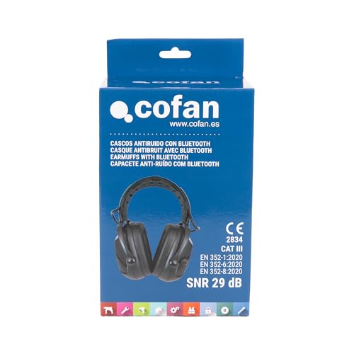 Protección Auditiva Cofan Bluetooth 29 dB 6