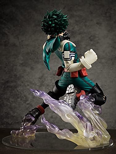 Miniatura 3 de TOMY My Hero Academia Izuku Midoriya Figura de PVC a escala 14, multicolor
