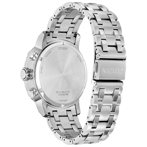 Citizen Men's Eco-Drive Weekender Brycen Chronograph Watch Stainless Steel Case3