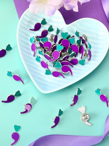 Image of JUNEBRUSHS 36pcs Enamel Pins Bulk for Party Favors Women Girls Clothes Decor Accessories