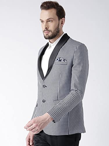 Image of hangup Men's Notch Lapel Regular Fit Blazer