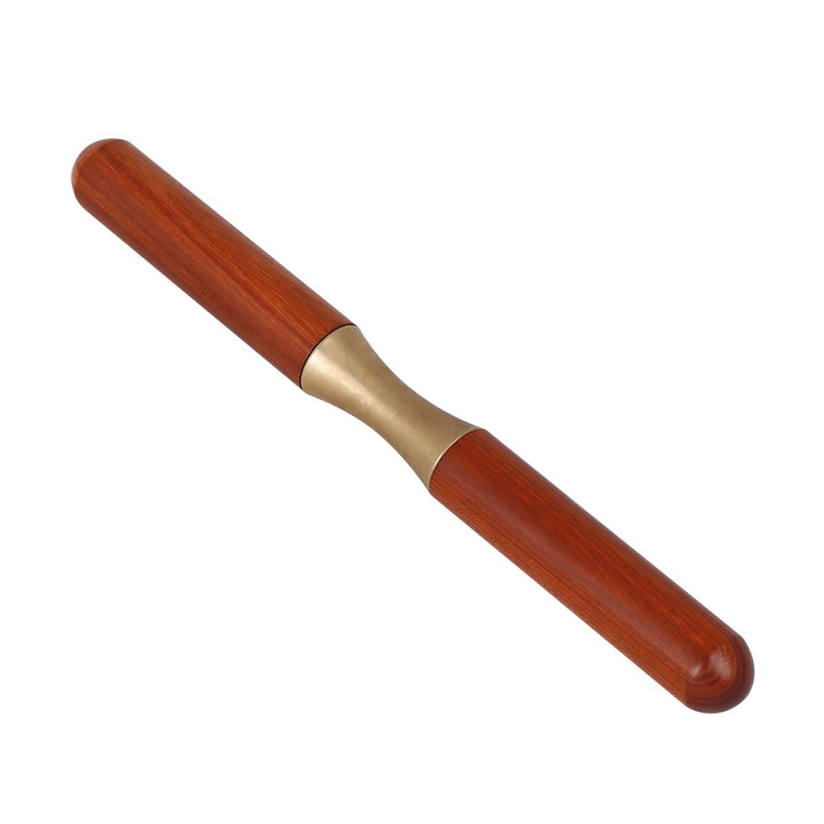 FOMIYES Druckroller im Familiengebrauch für Musikinstrumentenreparatur aus Metall und Holz mit Holzgriff zur Dellenreparatur von Trompete und Posaune