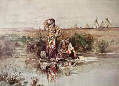 Graffiti Art Mural Charles Russell Notre Retour Peinture Grand Poster Affiche Déco Maison