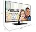 ASUS 31.5” 4K HDR Eye Care Monitor (VP327Q) – UHD (3840 x 2160), 99% sRGB, HDR-10, Adaptive-Sync, Speakers, DisplayPort, HDMI, Flicker Free, Blue Light Filter, VESA Mountable,Black