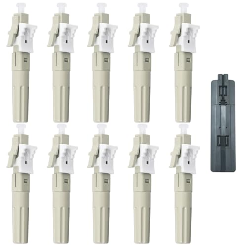 Connecteurs rapides LC multimode 50/125 câble optique 0.9 2.0 3.0 mm pack de 10