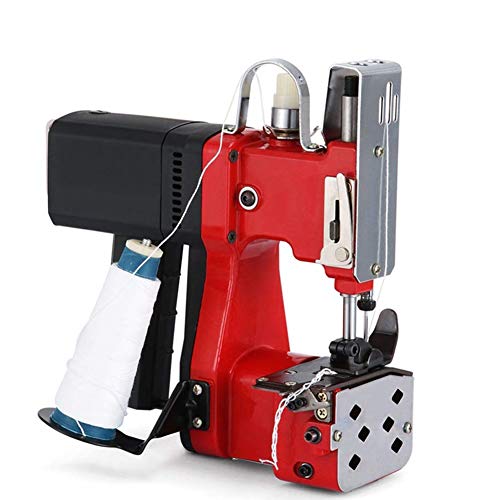 Seal Sewing Machine, 110V Industrial Bag Closer Closing Machine Portable Sewing Electric Stitcher Knitted Bag Sealing Closing Packing Machine Closer for Woven Snakeskin Bag Sack