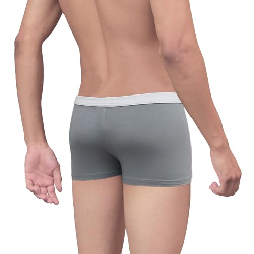 Image of La Intimo Men's Nylon Spandex Mesh Trunk Underwear