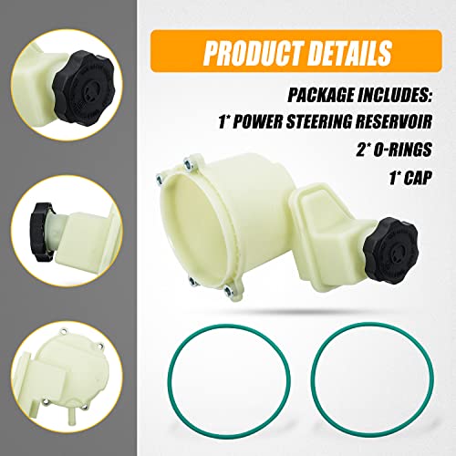 image for RANSOTO 603-939 Power Steering Pump Fluid Reservoir Compatible with 20