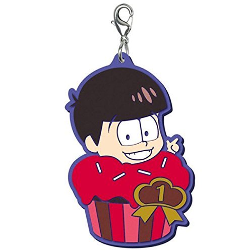 Banpresto Osomatsu Most Lottery Mr. Osomatsu I Work in Puttije Iyami! Cupcake Rubber Mascot Ichiban-Kuji I Award