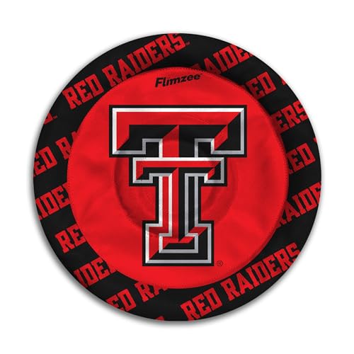 Image of YouTheFan NCAA Texas Tech Red Raiders Flimzee Bean-Bag Flying Disc