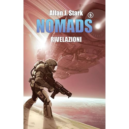 NOMADS Audiolibro Por Allan J. Stark arte de portada
