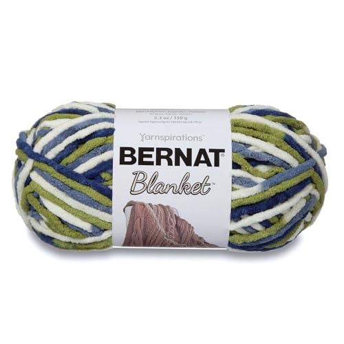 Image of Bernat Blanket Super Bulky Yarn, 5.3oz, Guage 6 Super Bulky, Oceanside