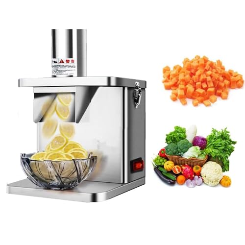 Cortadora comercial eléctrica frutas y verduras 250W