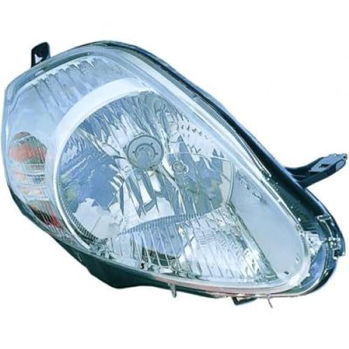 Faro derecho H4 Abarth Grande Punto con iluminación halógena de alta visibilidad