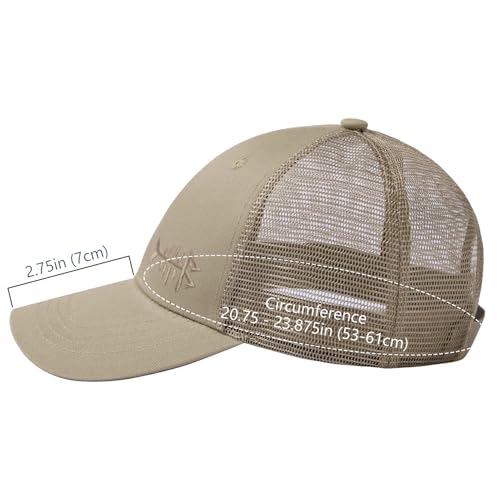 Image of BASSDASH Altimate Fishing Hat Mesh Back for Men Women Adjustable Baseball Trucker Cap