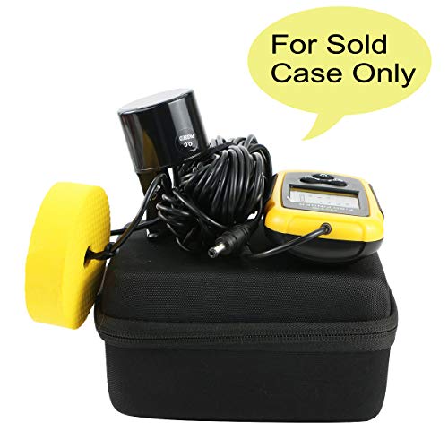 Co2Crea Hard Travel Case Replacement For Lucky/Venterior Vt-Ff001 Handheld Fish Finder Portable Fishing Kayak Fishfinder Fish Depth Finder Fishing Gear Sonar Transducer #TOP1