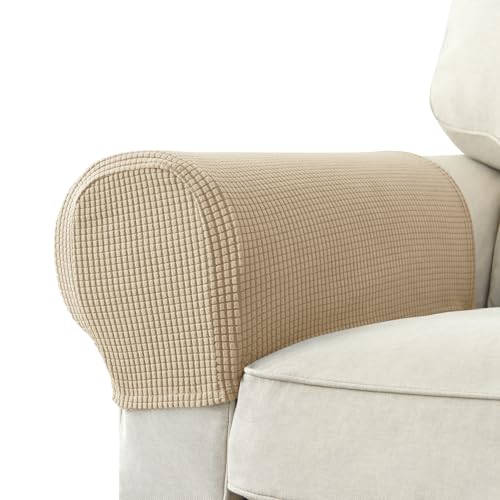 Chaexii Premium Polyester Sofa Arm Cover, Scratch Resistant Protector Covers,