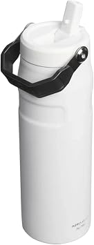 Stanley The IceFlow™ Flip Straw 2.0 Pipetli Termos Bardak 1,06 LT / 36Oz Beyaz 10-12111-0267