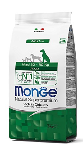 Monge Daily Line - Maxi Adult with Chicken 3 kg (B07F9TFS3N) Amazon Price History, Amazon Price Tracker