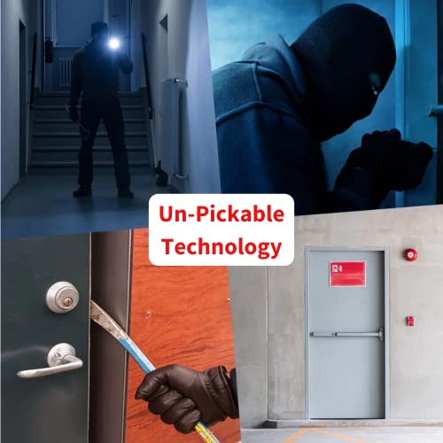 Verrou de sécurité 10x plus fort FlipLok à code sans clé bronze - 4