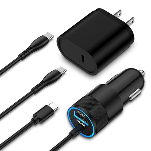 Pixel 10 Pro XL Car Phone Charger for Google Pixel 10, 10 Pro, 10 Pro Fold, Fast USB C Charger Adapter Accessories for 9a, 9, 9 Pro, 9 Pro XL, 9 Pro Fold, 8, 8 Pro, 8a, 7, 7 Pro, 7a, 6 5 4 3 2 XL
