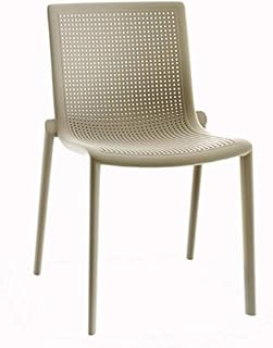 resol Set de 2 sillas de diseño Beekat para Interior, Exterior, jardín - Color Arena