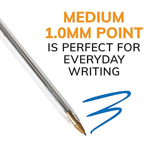 Image of Bic Bicms11Be Bic Cristal Ballpoint Pen Blue
