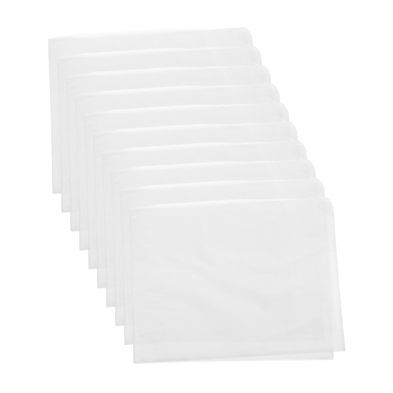 PartyKindom Hotel Spa Use Disposable Massage Bed Sheets 100pcs Waterproof White Openhole 190x80cm