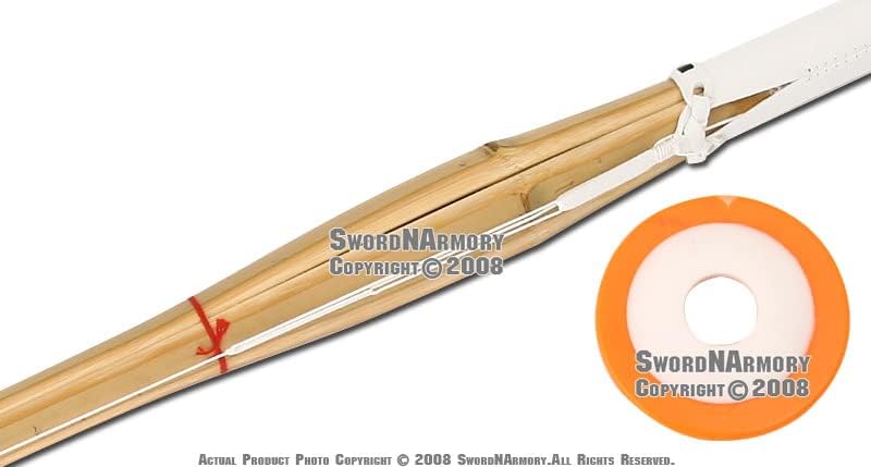 Miniatura 5 de Juego de 2 espadas samurái de entrenamiento de práctica Kendo de 47 pulgadas