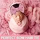 YOCDNOV 3 Stück Baby Haarband- Cotton Stirnbänder baby High Elastisches stirnband baby mädchen,Girls Elastic Nylon Headband with Bow, Neugeborene Kleinkinder Babyschmuck(Marineblau + Rosa + Lila)