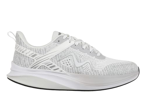 MBT Huracan 3 Lace Up Running Shoes in White for Women2